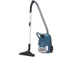Vloerstofzuiger met zak - Cilinderstofzuiger - Alle vloeren reinigen - Verstelbare staaf EPA-filter - 276x243x396 cm - Blauw