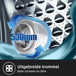 CHiQ CFL100-14586IM3XA - Wasmachine - 10 KG - Space Pro - A-30% - 16 programma's - AI Smart - Stoomwassen & Quick Wash - 12 jaar garantie op motor — thumbnail 15