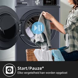 CHiQ CFL100-14586IM3XA - Wasmachine - 10 KG - Space Pro - A-30% - 16 programma's - AI Smart - Stoomwassen & Quick Wash - 12 jaar garantie op motor — thumbnail 4