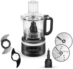 KitchenAid 5KFP0719EBM - Foodprocessor - Mat Zwart - 1.7 L - 250 W — thumbnail 1