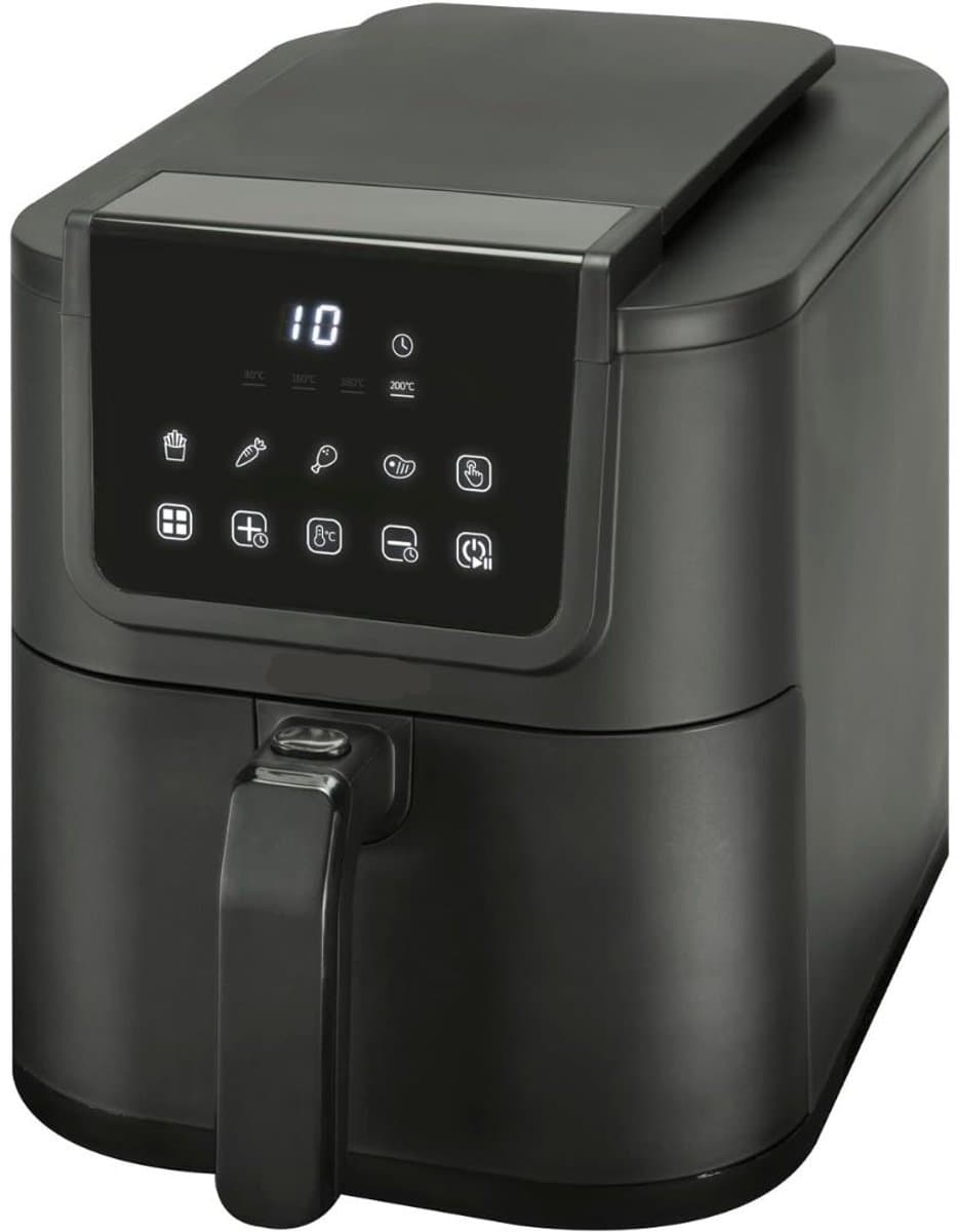 SAVI® Airfryer xl - Airfryer xxl - Heteluchtfriteuse - Zwart- 29cm x 23cm x 40cm — afbeelding 1