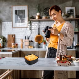 Vierkante Bakvorm voor Heteluchtfriteuse met Antiaanbaklaag — thumbnail 3