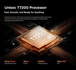 DOOGEE Fire 3 Ultra Robuuste Smartphone - 24 GB RAM - 256 GB ROM - 8350 mAh - 5,5 inch - Android 15 - IP68/IP69K Outdoor telefoon - Face ID - OTG - NFC - Zwart — thumbnail 5