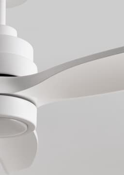 CREATE - Stille plafondventilator van 40 W met technische ABS-bladen, verkrijgbaar in verschillende maten - S - Met licht - Afstandsbediening — thumbnail 3
