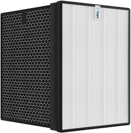 Tops Filterset FY3432 + FY3433 – Geschikt voor Philips AC3252, AC3259, AC3260 & AC4550 – HEPA + Actief Koolstoffilter Luchtreiniger — thumbnail 2