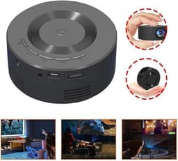 DYNA® Mini beamers - Projector - Mini beamer - Zwart- 16cm x 14cm x 8cm — thumbnail 2