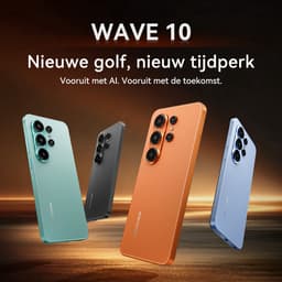 Smartphone Blackview WAVE 10 - 32 GB RAM + 128 GB ROM - Android 16 - 6,88 in - 5000mAh - 4G Dual SIM - 32 MP AI-camera - WiFi 5 - GPS - OTG - Blauw — thumbnail 3