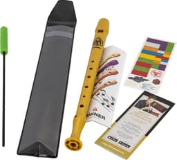 HOHNER blokfluit, Melody Line, "THE MAGIC FLUTE", Duitse vingerzetting, uit één stuk, kunststof — thumbnail 2