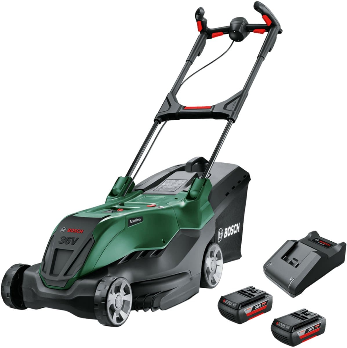 Bosch Home and Garden AdvancedRotak 36V-40-650 Accu-grasmaaier Accu Incl. 2 accu's, Incl. oplader Snijbreedte max. 40 c — afbeelding 1