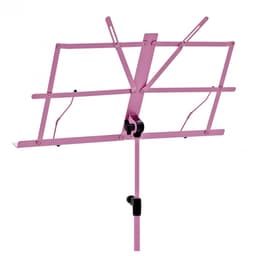 Muziekstandaard met Draagtas van Gear4music, Roze — thumbnail 3