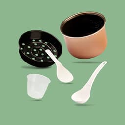 Zyrex® Multicooker - Multicookers - Grijs - 32cm x 23cm x 22cm — thumbnail 7