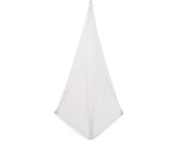 Stofhoes voor Luidsprekerstandaard van Gear4music, Wit