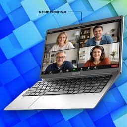 GMR - 14 Inch Ultra Slim Laptop - Intel Celeron - 6GB DDR4 RAM - 128GB SSD - Windows 11 voor Thuis, Office en Studie Notebook — thumbnail 2