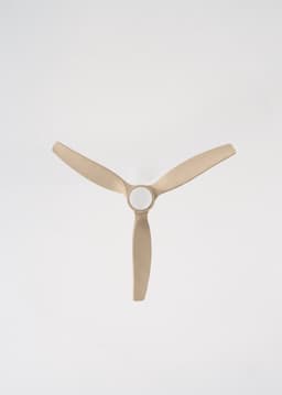 CREATE - Stille plafondventilator van 40 W met technische ABS-bladen, verkrijgbaar in verschillende maten - M - Met licht - Controller voor wandmontage - WIND STYLANCE — thumbnail 2