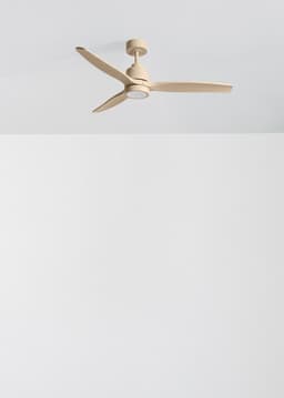 CREATE - Stille plafondventilator van 40 W met technische ABS-bladen, verkrijgbaar in verschillende maten - M - Met licht - Controller voor wandmontage - WIND STYLANCE — thumbnail 5