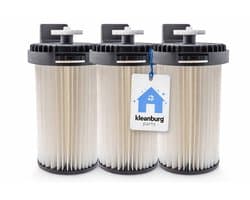 Kleanburg® 3 x Filter voor Miele Blizzard CX1 - Duurzaam Alternatief - Perfecte Pasvorm