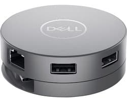 Dell 7-in-1 USB-C multiport-adapter - DA310 - USB-C 90w - RJ45 - HDMI - VGA - DisplayPort - USB-hub