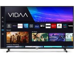 Smart TV - Randloze Monitor - Entertainment Thuis - Ingebouwde Wifi Bluetooth - 32 Inch 80cm - Zwart