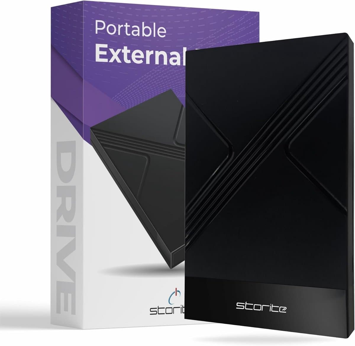 Draagbare Externe Harde Schijf 500GB USB-C 3.1 Snelle Back-up Opslag voor PC, Laptop, Mac & Telefoon — afbeelding 1
