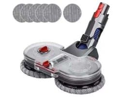 Elektrische dweilkop Geschikt voor Dyson V11 V10 V15 V8 V7 stofzuiger, dweilkop Geschikt voor reservoir en 6 wasbare dweilen - Dyson stofzuiger