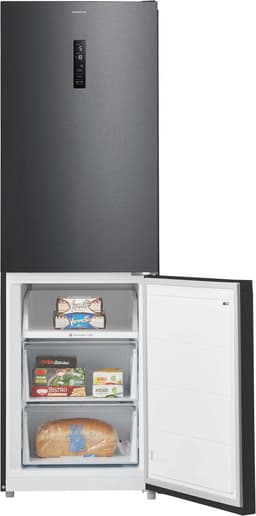 Inventum KV1851B No Frost energiezuinige koel-vriescombinatie - 185cm hoog - 334L - Zeer stil: 35 dB - Superkoelen - Supervriezen - Vrijstaand - Zwart — thumbnail 15