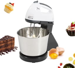 Deliqa keukenmixer - luxe deegmachine - 350w - 1.7 Liter - deegmachine - RVS - 7 versnellingen - elektrische mixer - makkelijk schoon te maken — thumbnail 1