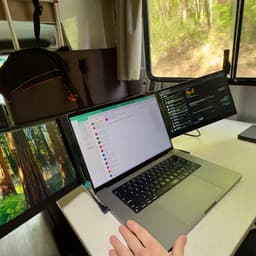 Blerron Flex - 15.3 Inch - Portable Monitoren - Slechts 1.3 KG - Draagbare Monitor - Portable Monitor - Beeldscherm - USB-C/HDMI - 1920x1200 FHD — thumbnail 9