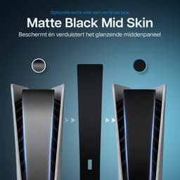 Playstation 5 Pro Faceplates Disc Edition (niet geschikt voor standaard PS5 & PS5 Slim) - Inclusief Mid Skin - Accessoires - Faceplate - Cover - Plate - Skin - Retro - Anniversary Grey — thumbnail 3
