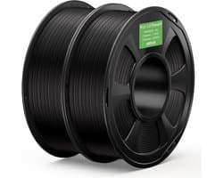 Sterk PLA+ 3D Printer Filament 1.75 mm Zwart 2 kg voor Hoge Printsnelheden