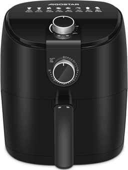 Aigostar Airfryer - Heteluchtfriteuse 4 liter - 1500W Zwart — thumbnail 1