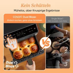 Slimme XXL Heteluchtfriteuse met Wifi, 6,4L, 11-in-1 Functies — thumbnail 4