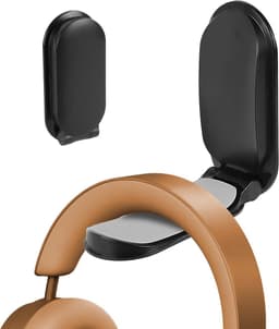 Universele Zelfklevende Hoofdtelefoonstandaard voor Onder Bureau - Verstelbare Headset Hanger — thumbnail 1