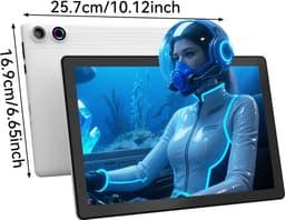 Hotlight A7 - Android 15 Tablet - 11 inch - 16(4+12)GB RAM/128GB ROM– 6800mAh - Wit — thumbnail 4