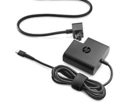 HP USB-C 65W Laptop Charger Laptop netvoeding 65 W 5 V, 9 V, 12 V, 15 V, 20 V - Origineel