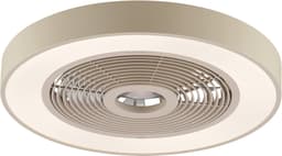 Brilliant Catania - Plafondventilator - LED 40W - CCT - 2700K-6500K - Dimbaar - ICRGB - Nachtlicht - Timer - Afstandsbieding - Beige — thumbnail 4