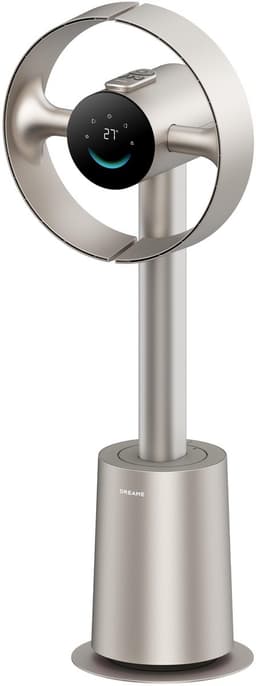 Dreame MF10 Air Bladeless Ventilator - 270° GyroWing™ - TempSync™ - 40m² - Titanium Goud — thumbnail 1