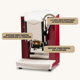 Koffiezetapparaat voor 44 mm ESE-pads met Verstelbare Padpers — thumbnail 3