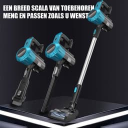 140W snoerloze, krachtige, zakloze staande stofzuiger voor tapijt en vloer, AirSpeed ​​ultralichte stofzuiger, Het product bevat geen batterijen — thumbnail 5