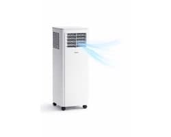 CYRO - Airconditioner - Luchtkoeler - Mobiele Airco voor Slaapkamer - Mini Airco - Ventileren - Ontvochtigen - 18 m² - Wit