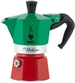 Bialetti - La Mokina - Percolator - Tricolore - 1 espresso — thumbnail 1