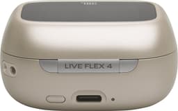 JBL Live Flex 4 Draadloze oordopjes met Noise Cancelling en Smart Case (2026) Champagne — thumbnail 4