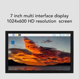 Extern Beeldscherm - Draagbare Monitor - Extra Werkruimte - Brede Kijkhoeken - 7 Inch Scherm — thumbnail 4