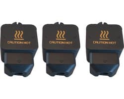 Bambu Lab H2D - 3x silicone sok - bescherming voor hotend - Silicone Sock For Hotend - Hittebestendig tot 300 °C