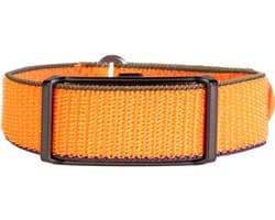 NOLATR Smart Armband zonder Abonnement – Activity Tracker met Nederlandse Software – Hartslag, Slaap & Stappen – 45-60 Dagen Batterij – Motion Oranje