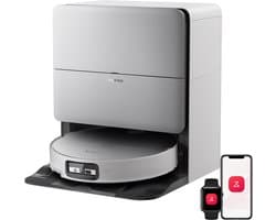 Roborock Saros 20 Sonic–Robotstofzuiger Met Dweilfunctie-VibraRise 5.0 dweilsysteem 4000 Trillingen/min-Digitale motor 36000 Pa&dubbel antiklitsysteem-AdaptiLift Chassis 3.0-Reactieve AI 3.0 obstakelherkenning-Pakt moeiteloos dikke tapijten aan,Wit