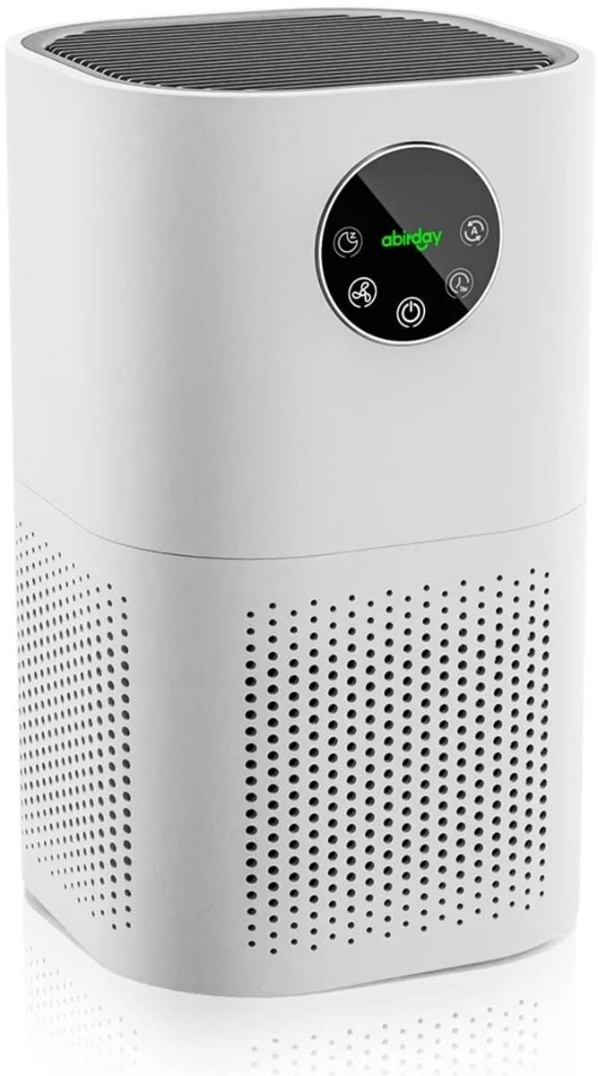 MIAAD luchtreiniger - Air purifier - Luchtreiniger met HEPA filter - voor huisallergieën en huisdierenhaar, rokers in de slaapkamer — afbeelding 1