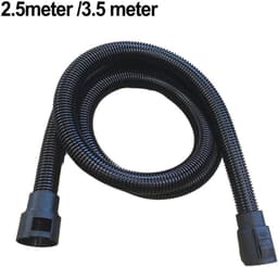 Extra lange slang voor Karcher NT20, 30, WD1, WD2, WD3, WD4, WD5, WD6 stofzuigers, met dubbele draaikoppelingen en een verbeterd ontwerp om de zuigkracht te behouden (3,5 meter). — thumbnail 4
