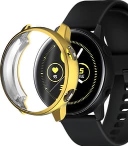 KELERINO. Full cover hoesje geschikt voor Samsung Galaxy Active - Goud — thumbnail 2