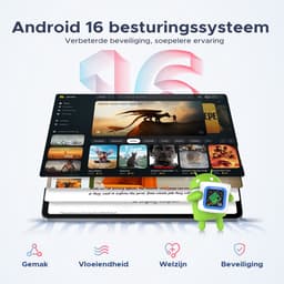 Aorlym P12 Pro - Tablet - 48GB RAM (12+36GB) + 256 GB ROM (2 TB/TF) - 12 Inch 2K 120Hz IPS - Android 16 - 12000mAh/18W - 4G LTE - Wi-Fi 5 - Bluetooth 5.0 - T7300 - Quad Speakers - Volledige accessoirebundel met toetsenbord en stylus — thumbnail 4
