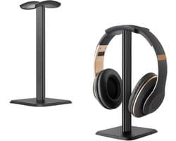Hoofdtelefoonstandaard met afneembare hoofdtelefoonhouder en antislip basis.
